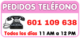 Pedidos por teléfono