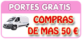 Gastos de envío gratis a partir de 50 €